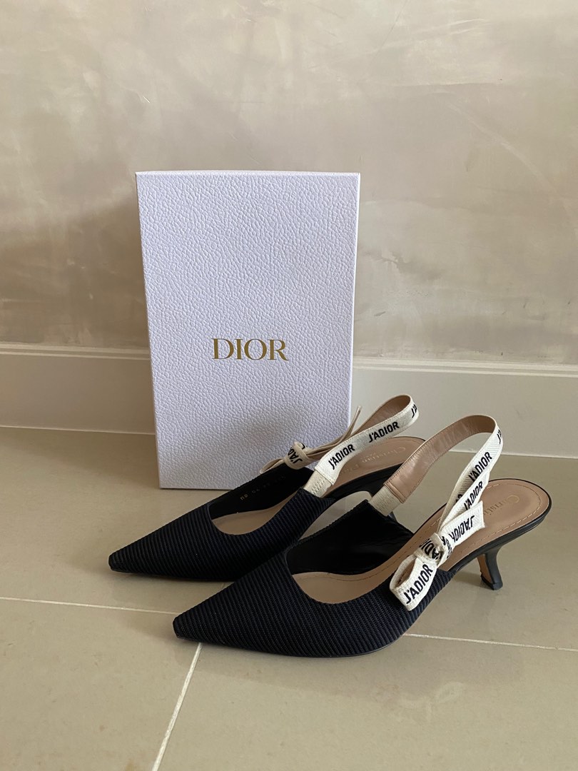 slingback dior heels