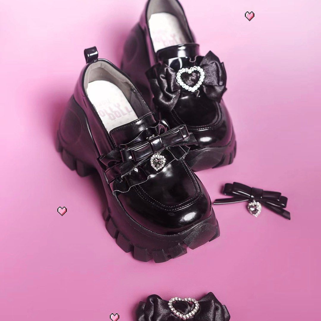 Chunky dolly top shoes