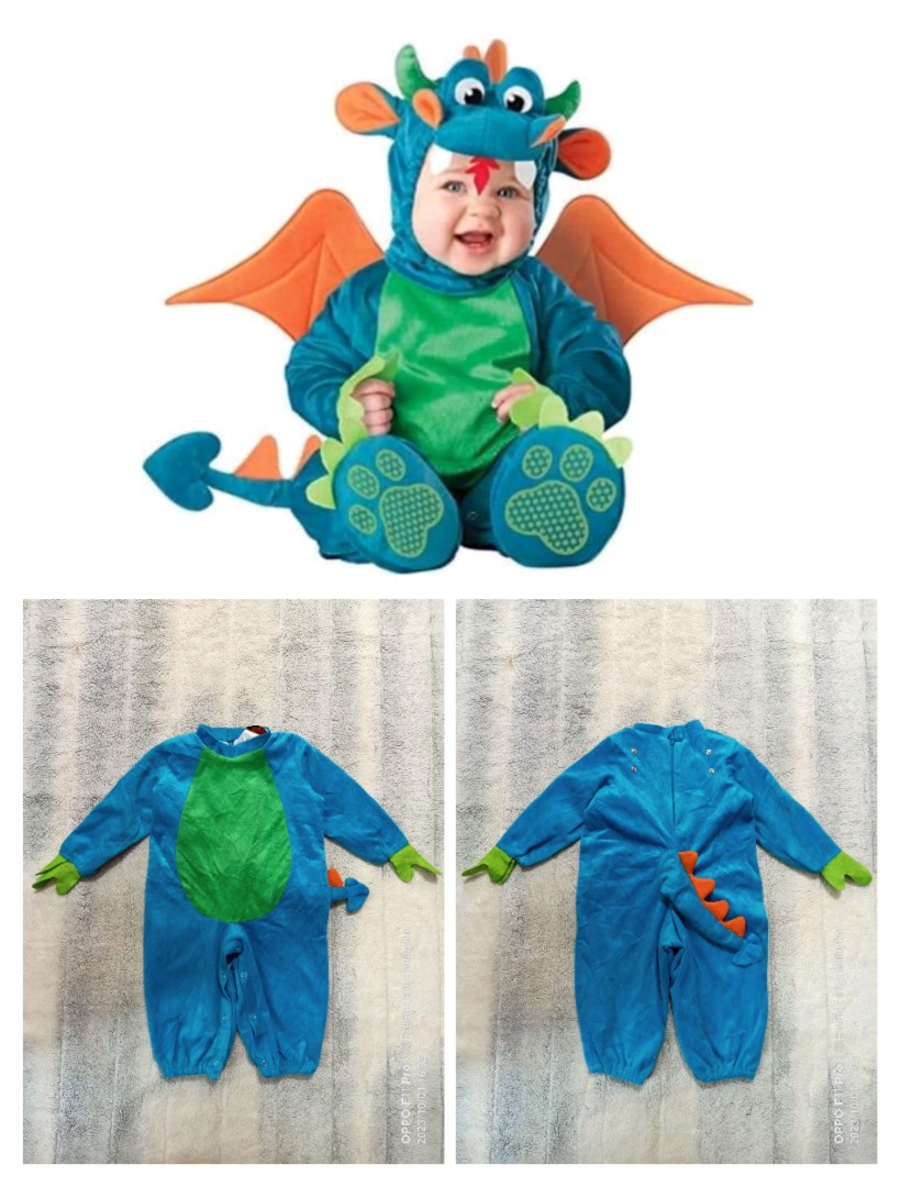 Kids Toddler Unisex Dinky Dragon Costume main image 1