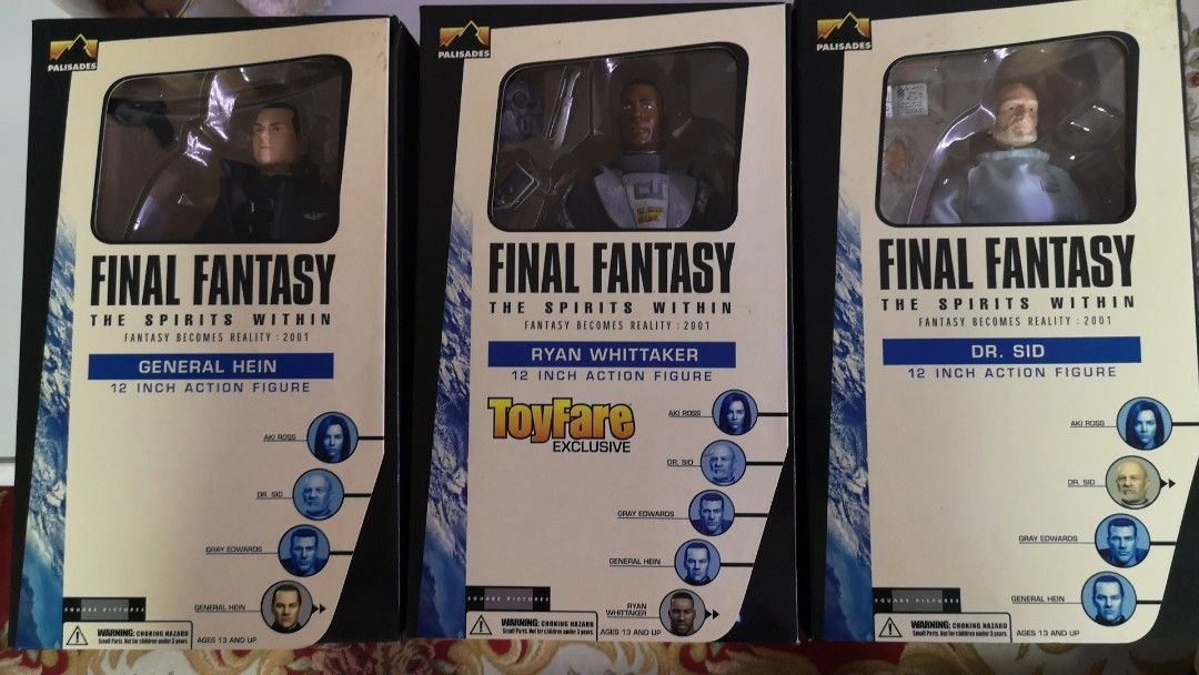 Final Fantasy Spirits Within 12 quot Figures Set Hobbies Toys Toys