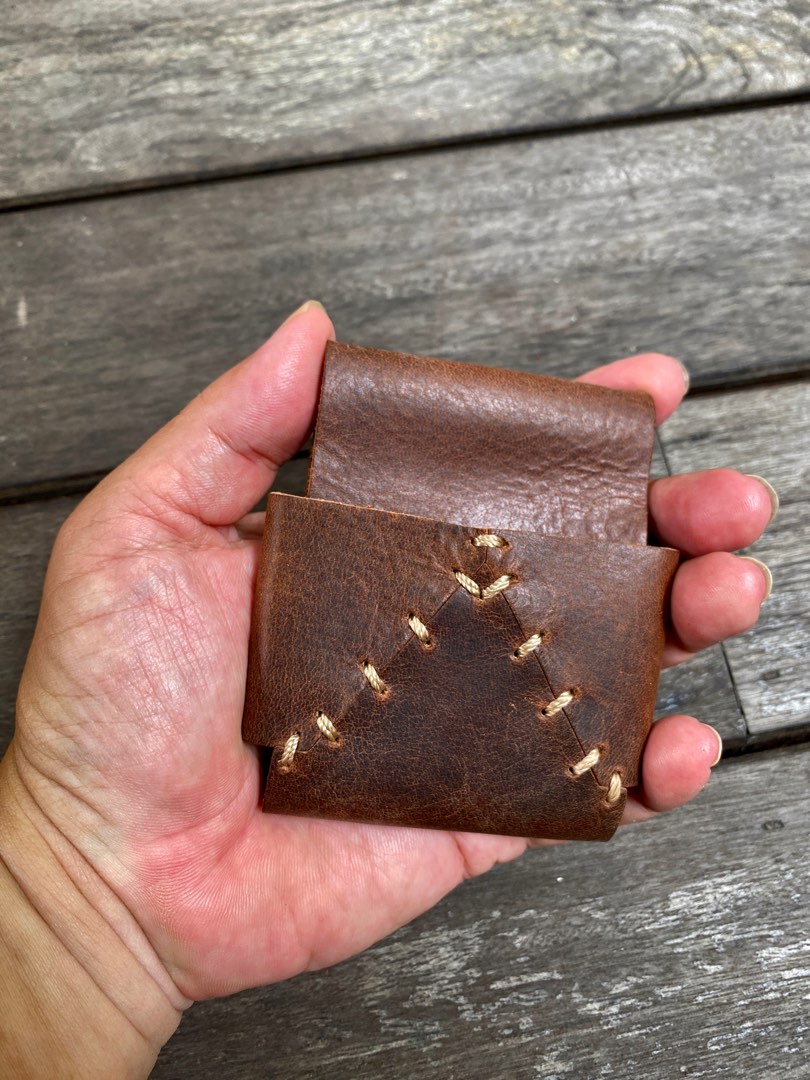 Firebox stove minimalist leather wallet, Men's Fashion, Watches