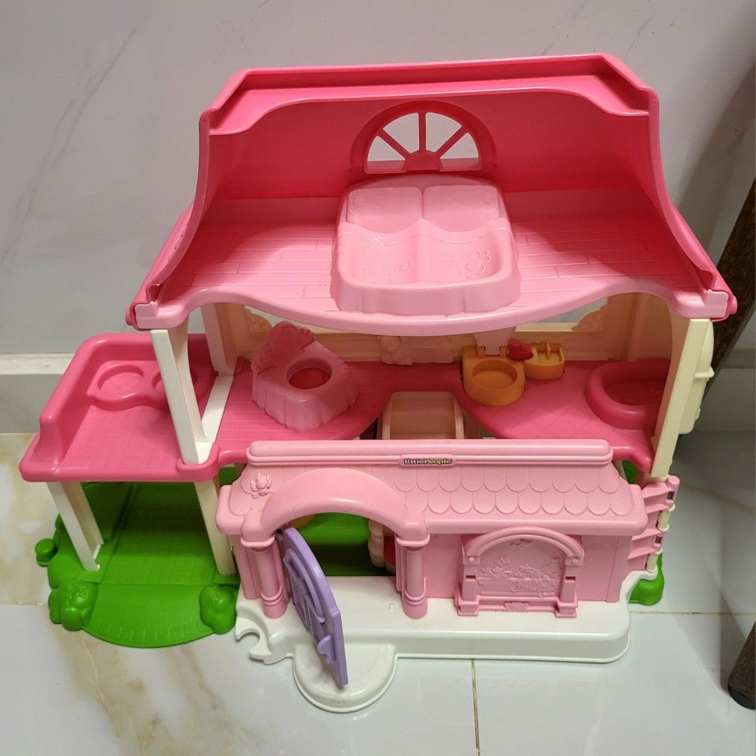 Fisher price little people doll house working sound and music battery