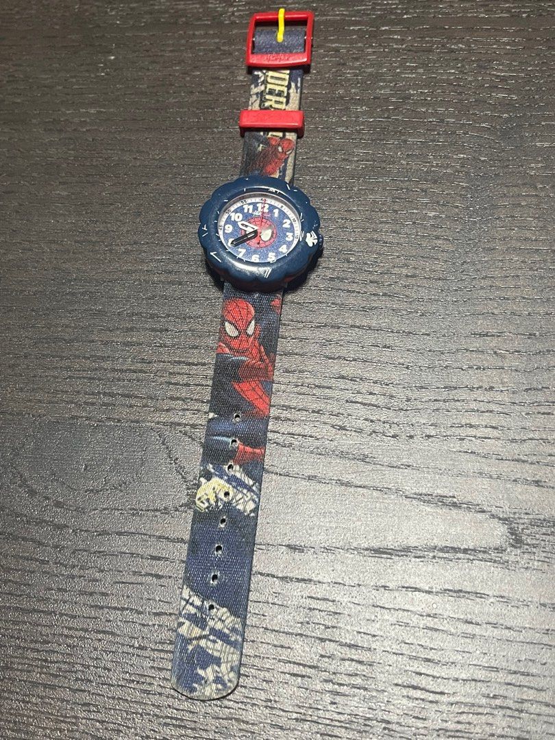 Flik flak best sale spiderman watch