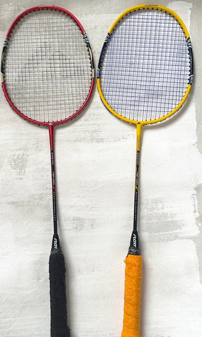 Flott Badminton Rackets (set), Sports Equipment, Sports & Games, Racket