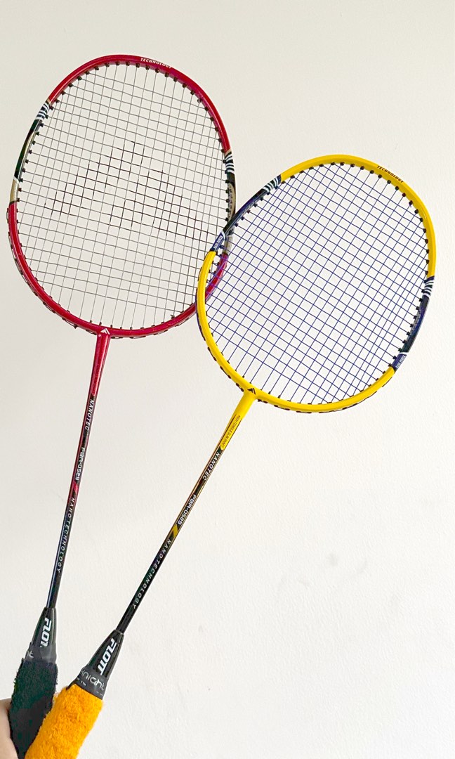 Flott Badminton Rackets (set), Sports Equipment, Sports & Games, Racket