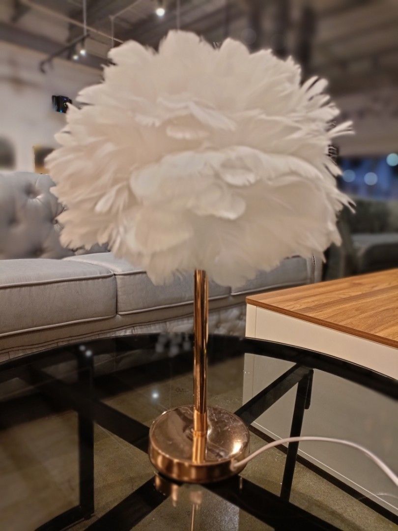 FLUFF Table Lamp A, Furniture  Home Living, Lighting  Fans, Lighting on  Carousell