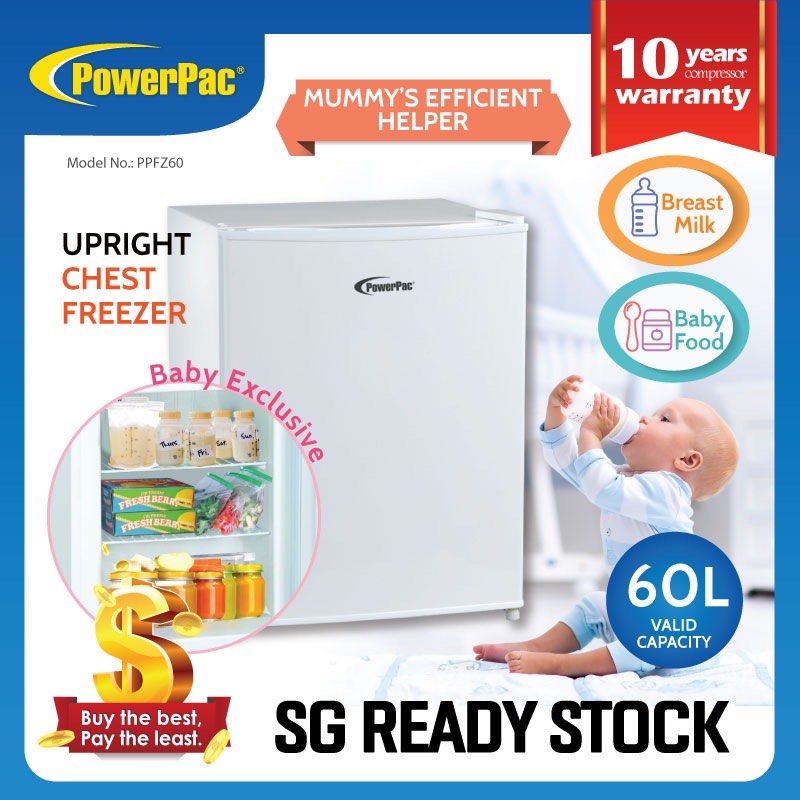 Mini Freezer 60L, TV & Home Appliances, Kitchen Appliances