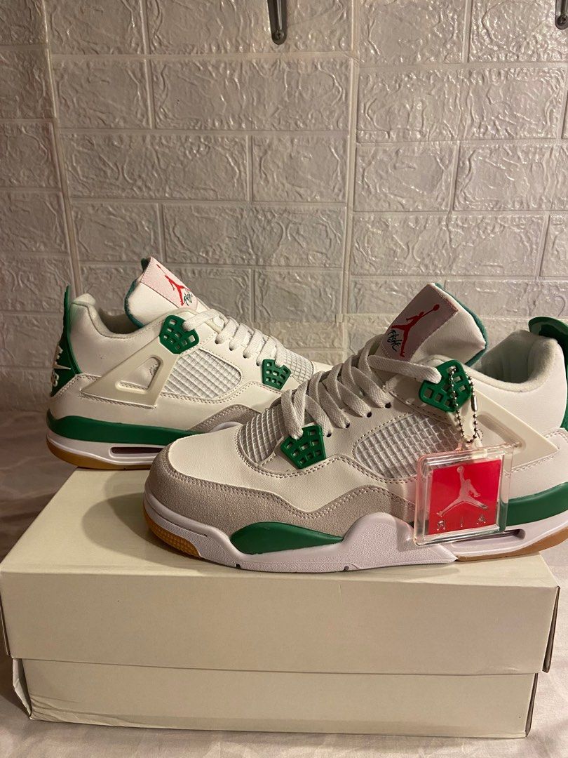 Jordan 4 classic on sale green for sale