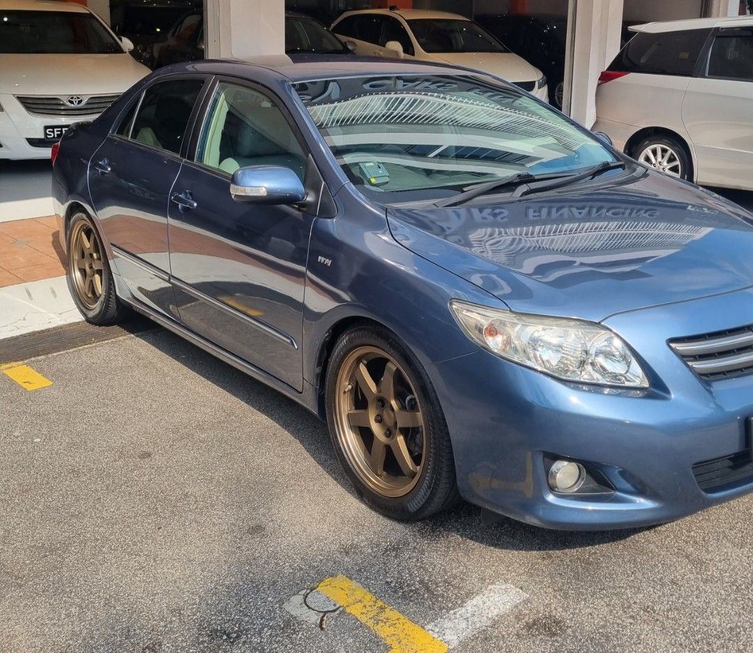 For sale: Toyota Altis 2008 OEM Volks Rims+tyres & aftermarket ...