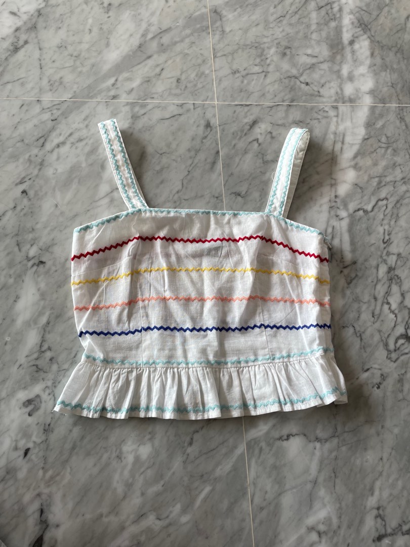 Rainbow tank top forever 21 online