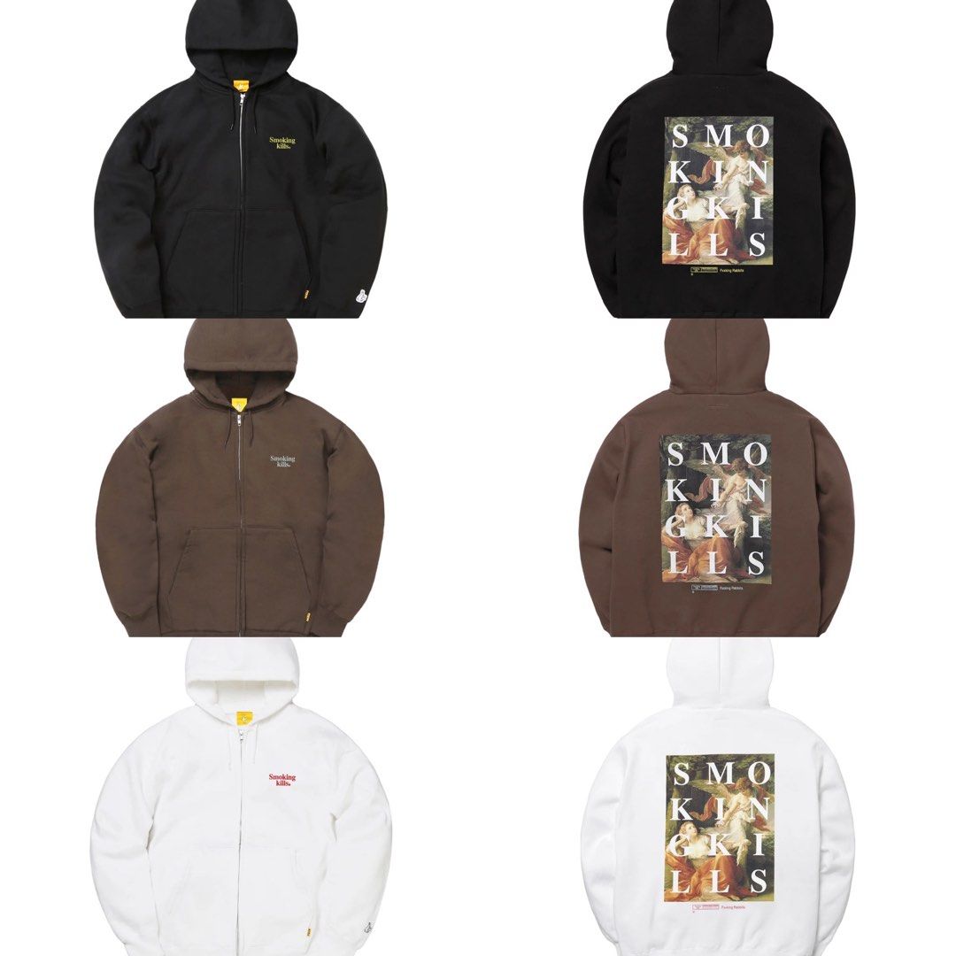 25ss　fr2 月桃　Angel Of The Death ジップパーカー　L 25ss fr2 月桃 Angel Of The Death ジップパーカー L