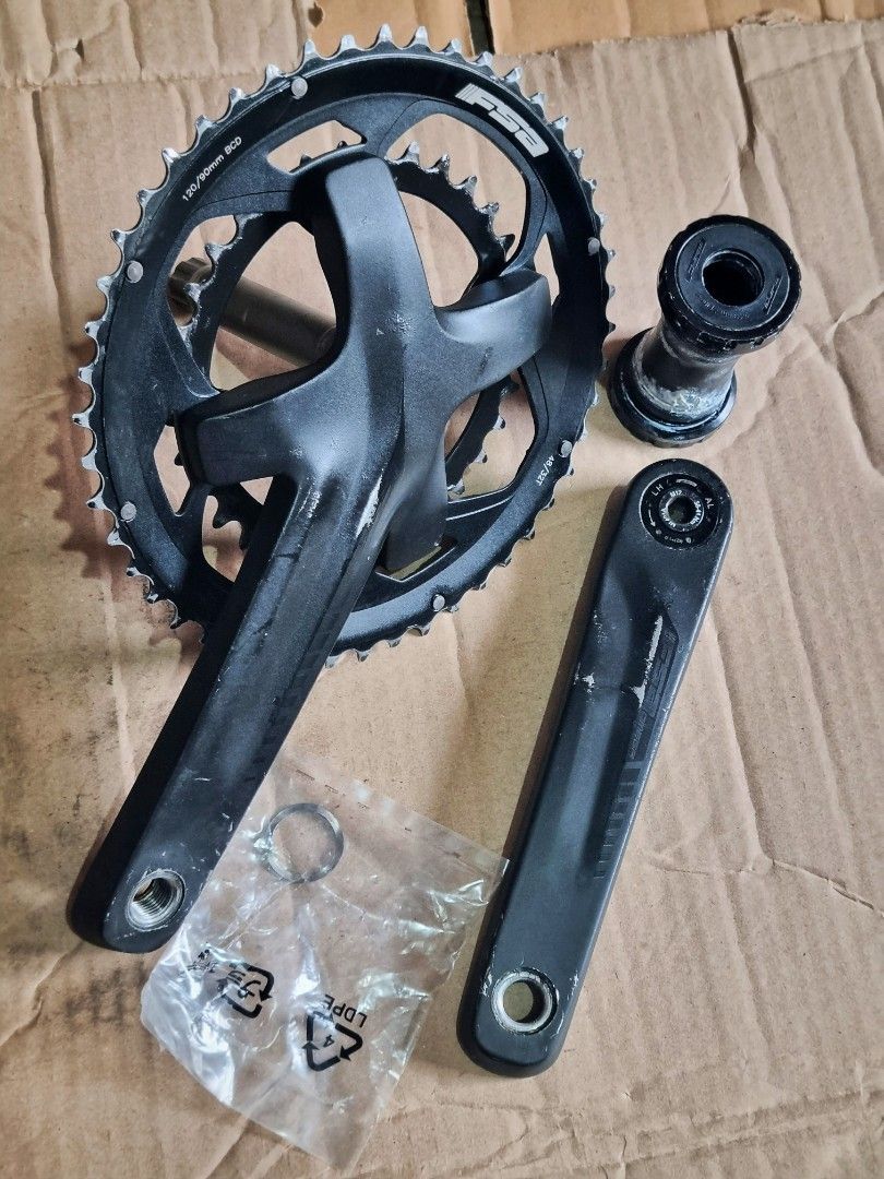 FSA Omega Adventure Crankset with BB 170mm Sports Equipment