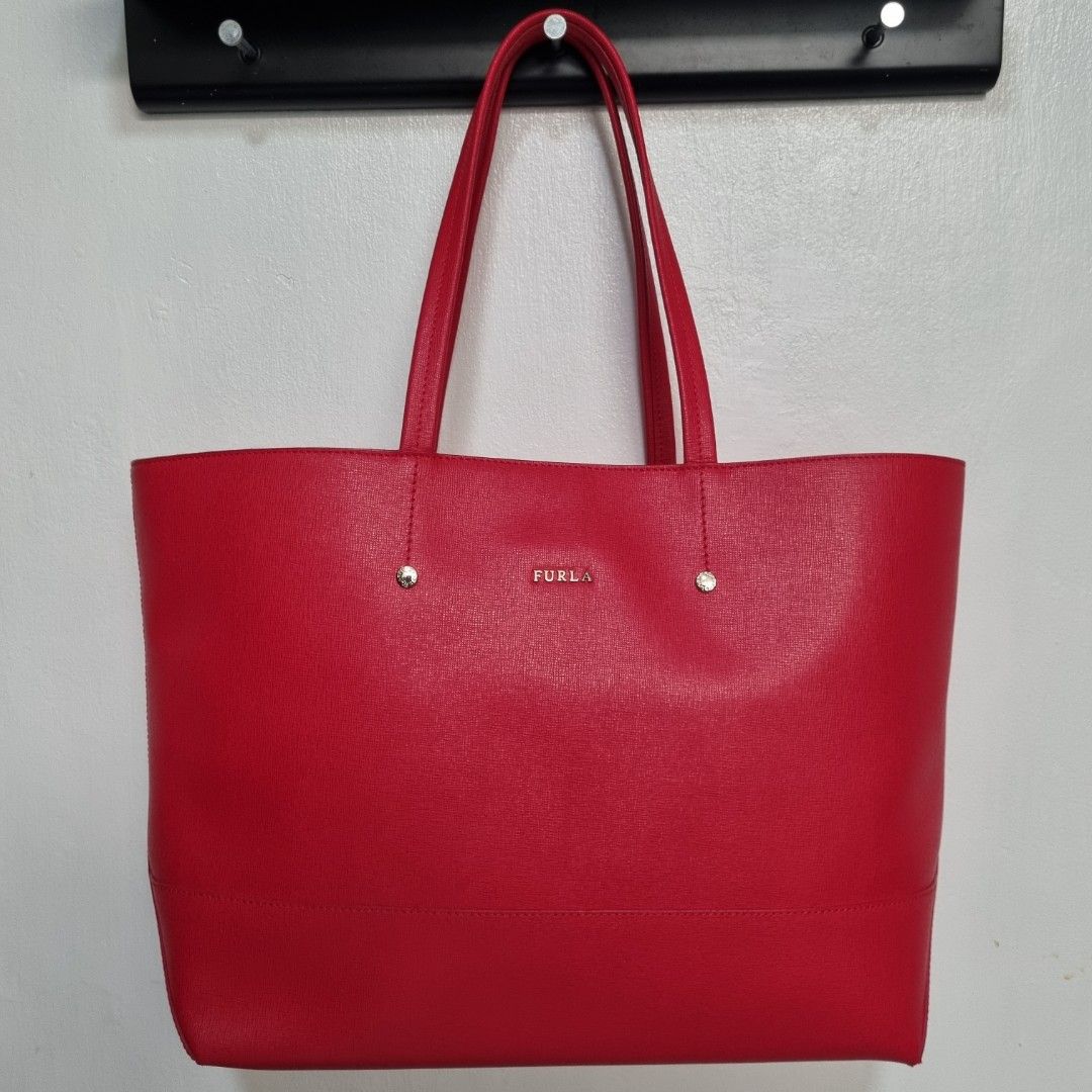 Furla Tote Bag, Luxury, Bags & Wallets on Carousell