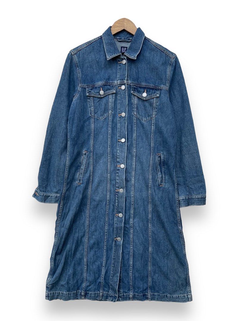 Gap denim discount duster jacket