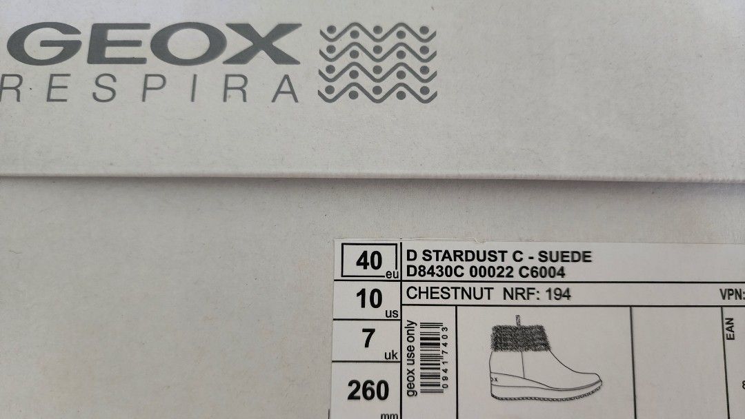 Geox stardust ankle boots outlet