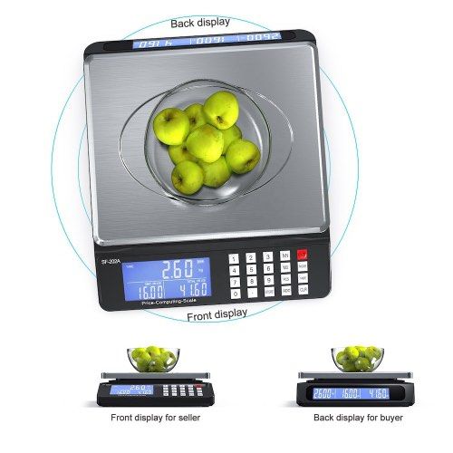 GMM 30Kg 1g Digital Electronic Price Computing Weighing Scale