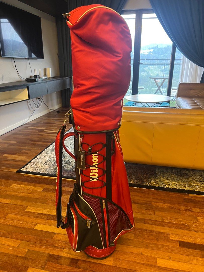 GOLF BAG WILSON, Sports Equipment, Sports & Games, Golf on Carousell