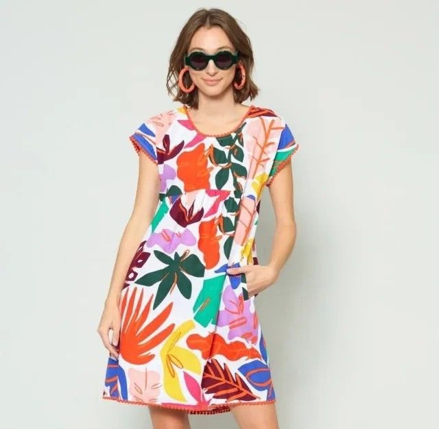 Gorman Abstract floral bungalow dress Women s Fashion Dresses Sets Dresses on Carousell