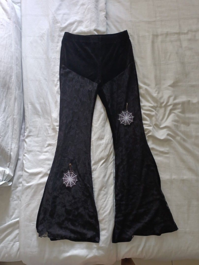 Spiderweb Flare Pants 