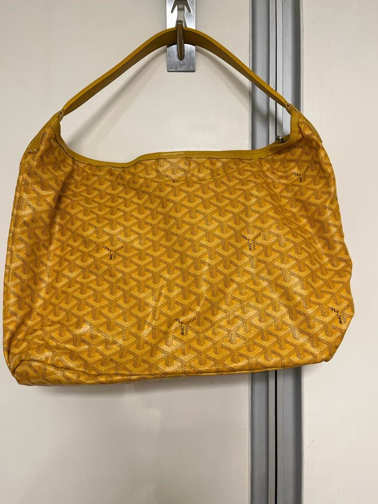 Goyard Blue Chevron Fidji Hobo Bag, Luxury, Bags & Wallets on Carousell