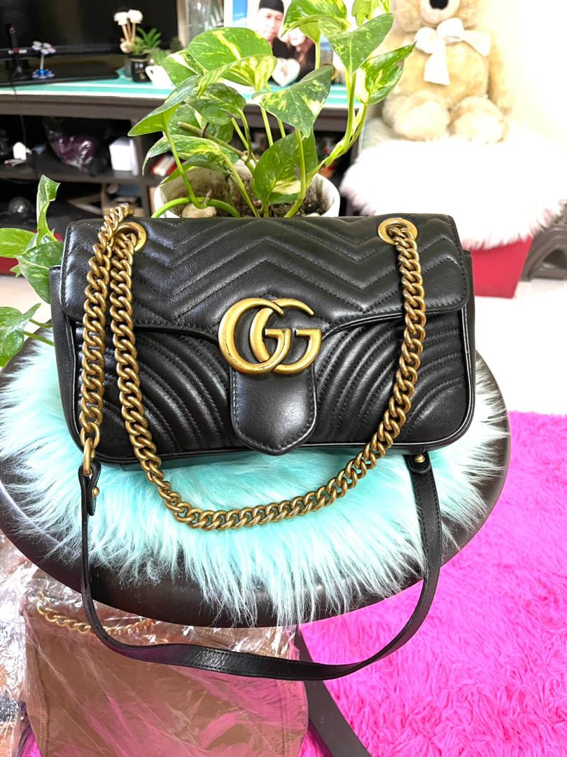 Authentic) Gucci Marmont Bag, Women's Fashion, Bags & Wallets, Cross-body  Bags on Carousell