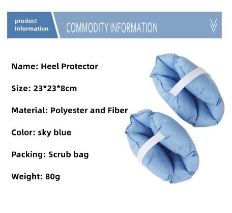 Heel Protectors Cushion Pain Relief Foot Pillow for Pressure Sores Foot  Support Boot Surgery Recovery Supplies for Elderly Bedridden Pressure Ulcer  Cushion Ankle Pillow for Bed, Wheelchairs (1 Pair)