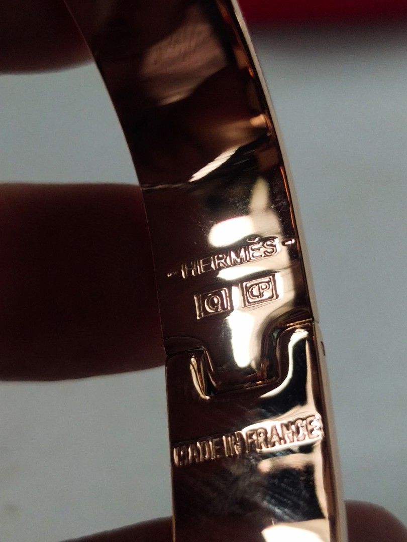 hermes clic clac and ring, Luxury, Accessories on Carousell