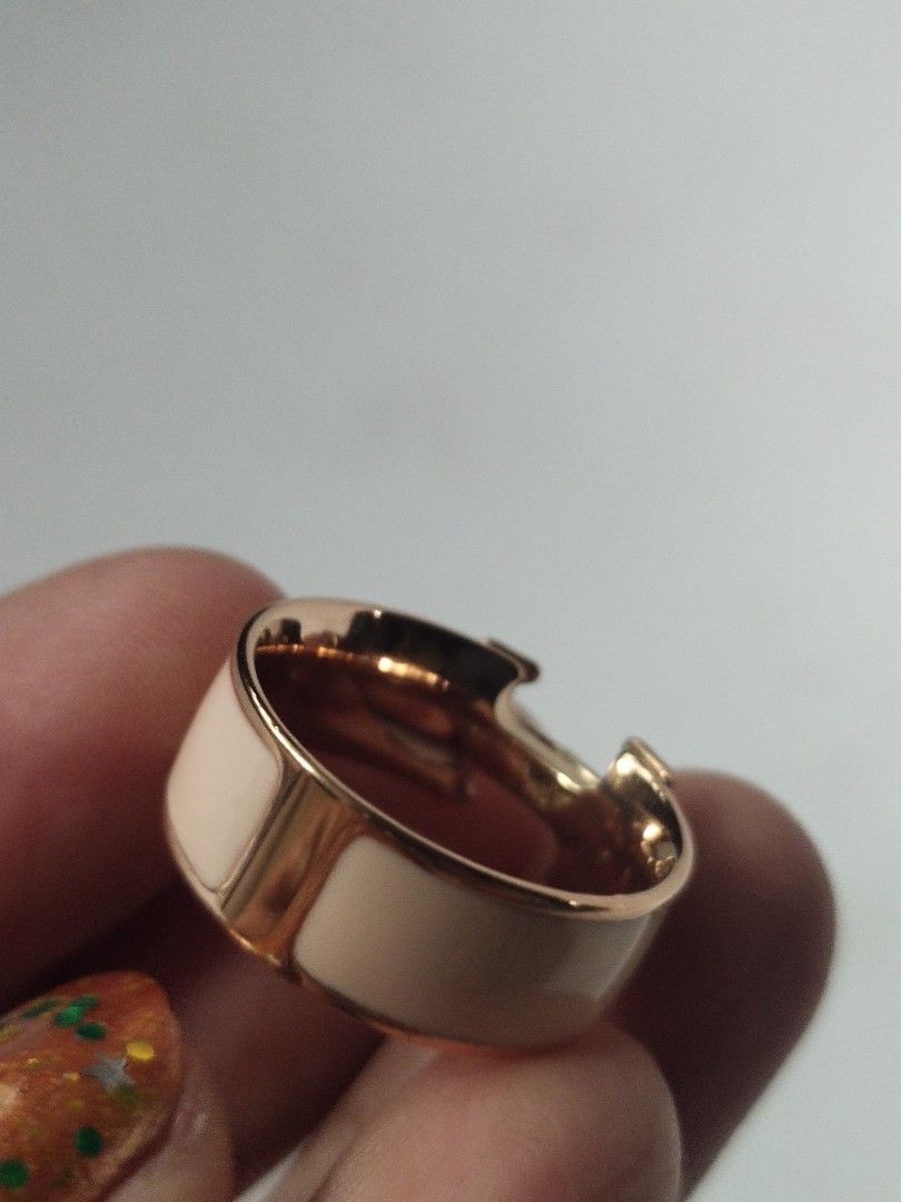 hermes clic clac and ring, Luxury, Accessories on Carousell
