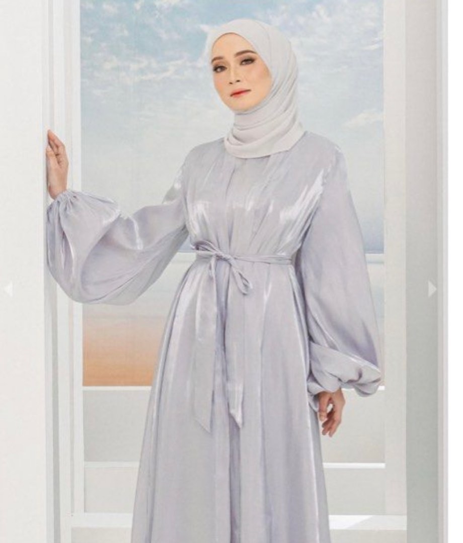 Hijabistahub abaya (zalia poplook lubna), Women's Fashion, Muslimah ...