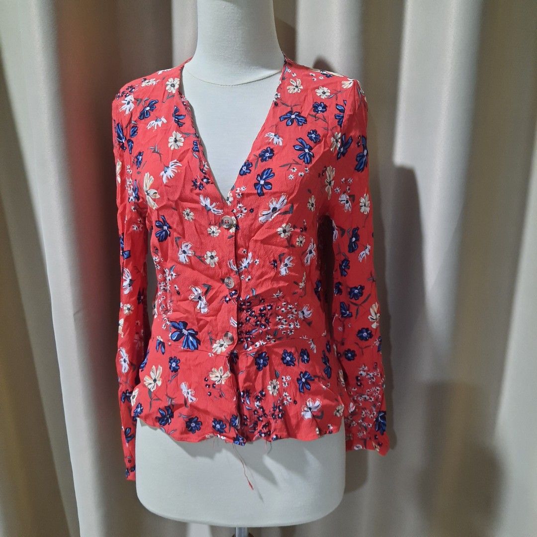 H M blouse Women s Fashion Tops Blouses on Carousell
