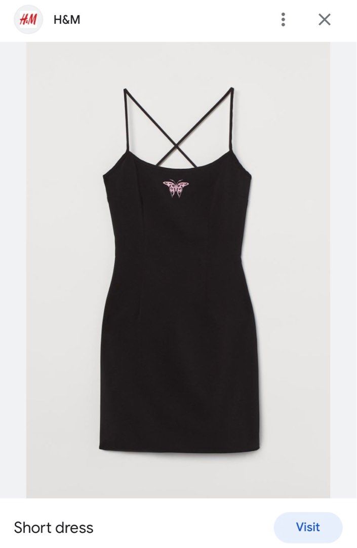 H and m butterfly dress outlet