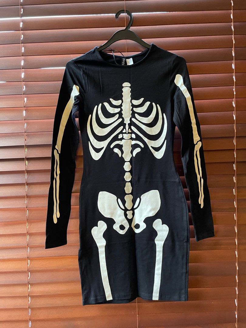H&m skeleton shop dress