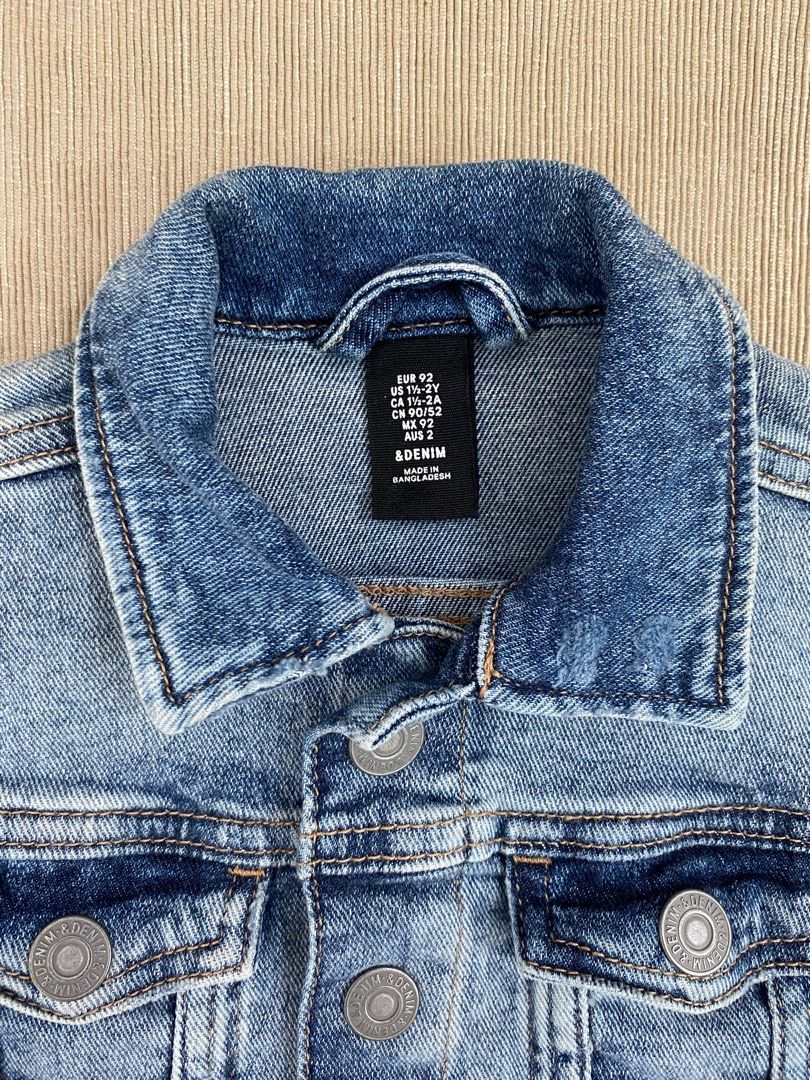 Sequin denim jacket h&m sales