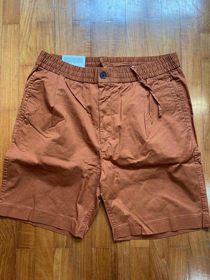 H M Regular fit Cotton Shorts S Men s Fashion Bottoms Shorts on