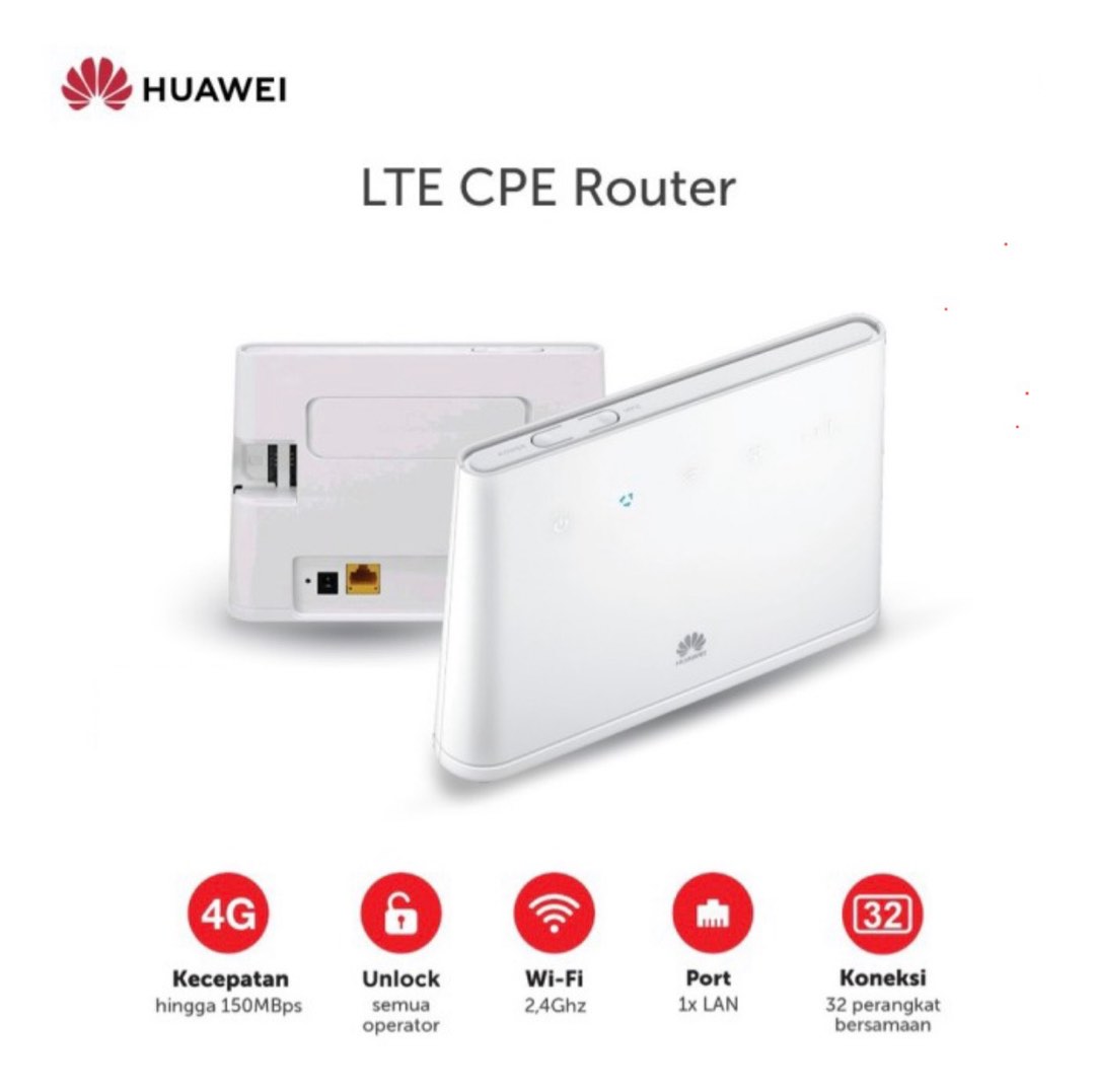 Huawei B311 Router Wireless 4G LTE Cat 4 All Operators Wifi 2.4 GHz ...