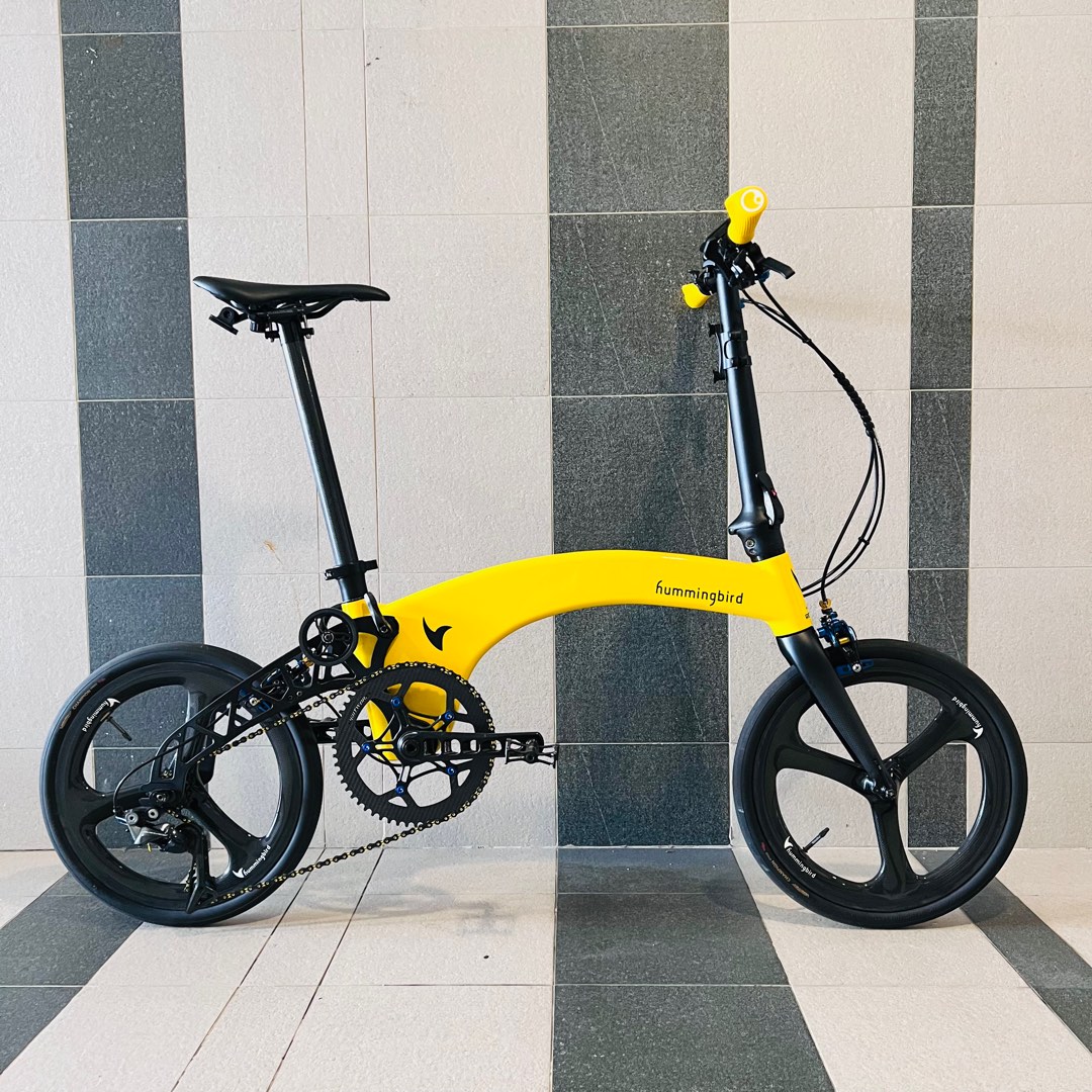 Hummingbird Folding Bike 3 speed Dura Ace. Able to trade with brompton