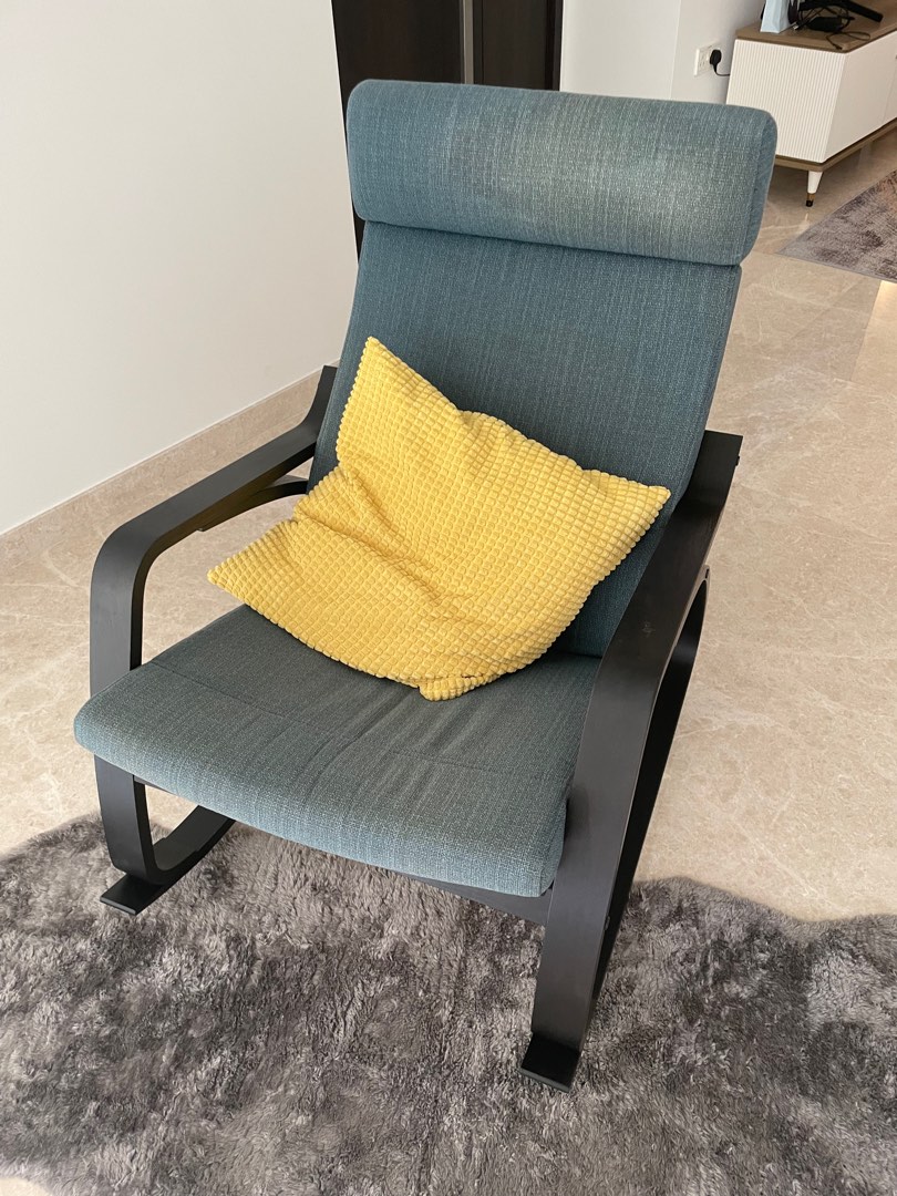 Ikea rocking chair, Furniture & Home Living, Furniture, Chairs on Carousell