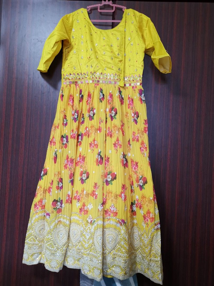Indian Long Dress traditional ethnic wear Women s Fashion