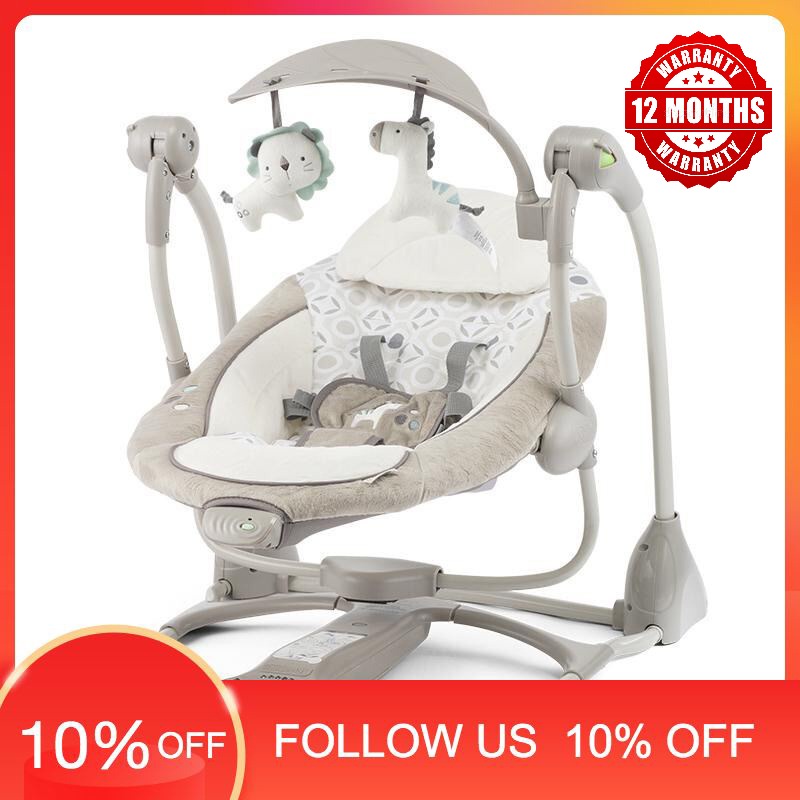 Ingenuity Convertme Swing2 Seat Portable Swing Townsend