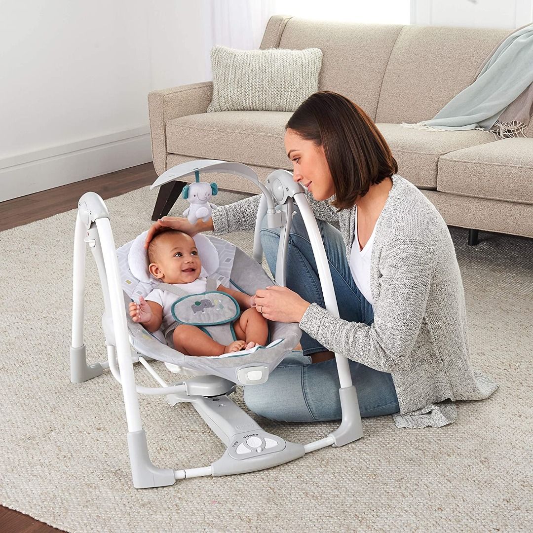 Automatic rocking chair baby online
