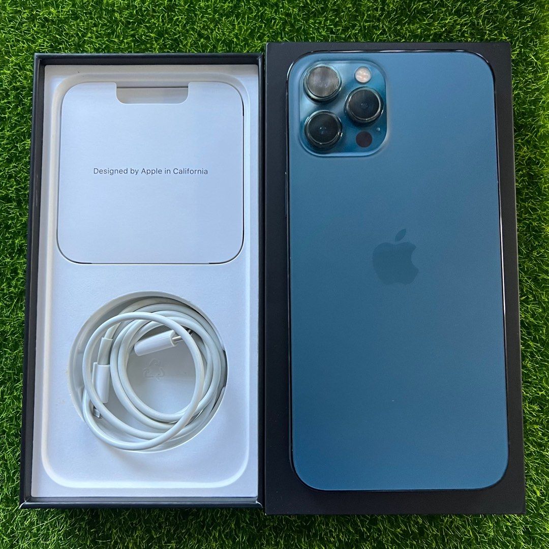 iPhone 12 Pro Max Pacific Blue 256GB, Mobile Phones & Gadgets, Mobile  Phones, iPhone, iPhone 12 Series on Carousell