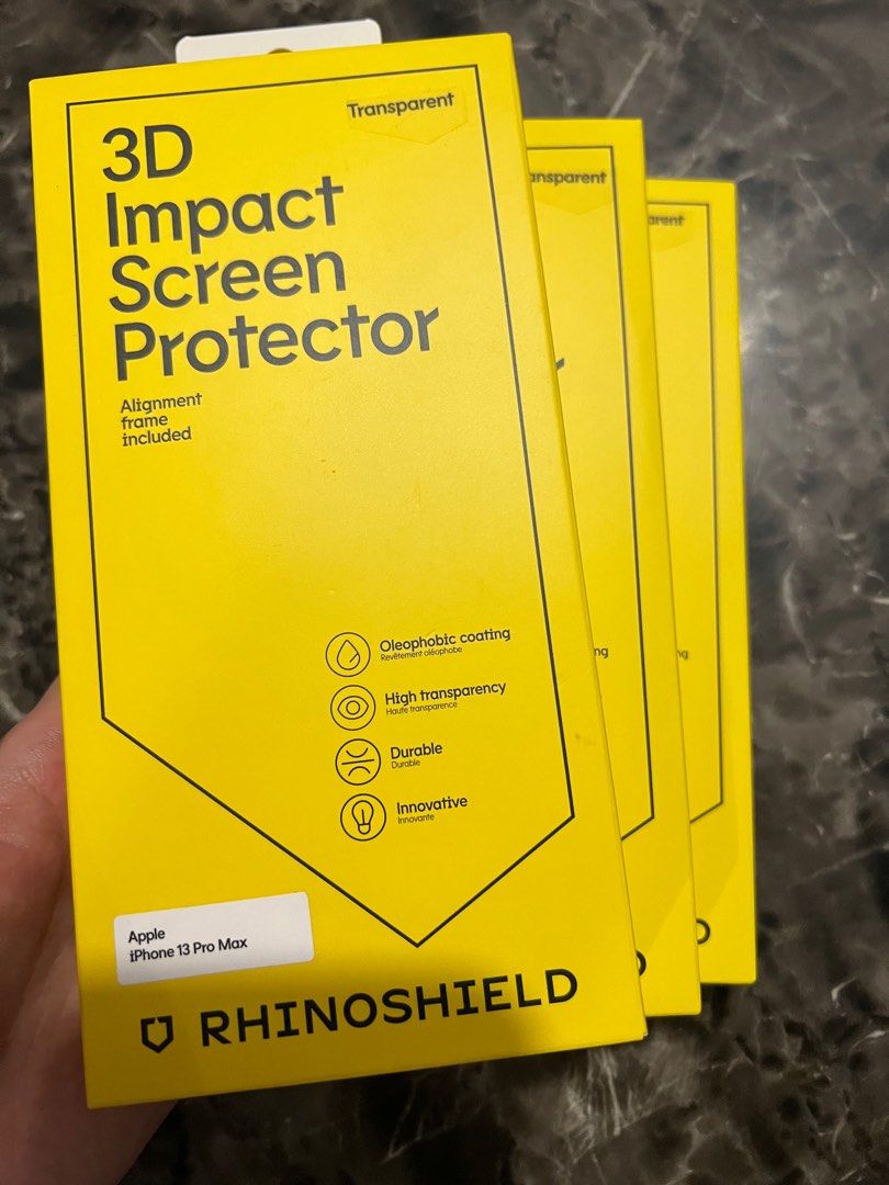 iPhone 13 Pro Max Screen Protector Rhinoshield, Mobile Phones & Gadgets