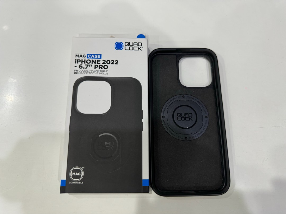 iPhone 14 pro max Quadlock Mag Safe Case, Mobile Phones & Gadgets