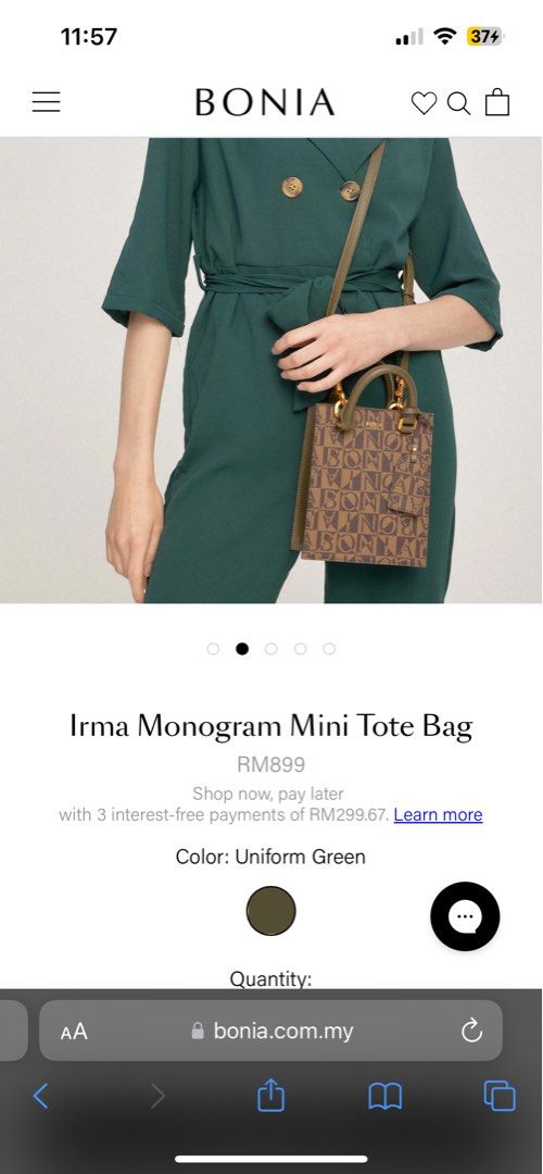 Irma Monogram Small Sling Bag