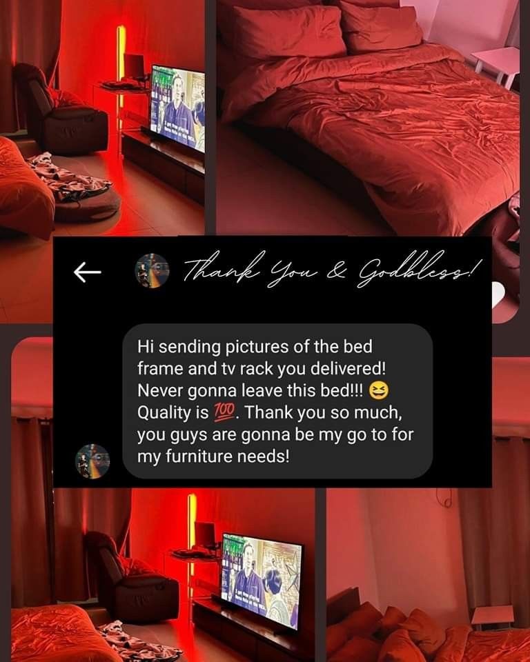 JAPANESE INSPIRED FLOATING BED FRAME (Category: Bed Frames & Mattresses) located in General Trias. Submitted by jameswoodlike (Listing ID 1258167301, Image 1). Description: 🎌‼️JAPANESE INSPIRED BEDFRAME FOR SALE‼️🎌 AVAILABLE IN ALL SIZES ✅ 36x75 single size ✅ 48x75 semi double / double size ✅ 54x75 full double / family size ✅ 60x75 queen size ✅ 72x75 or 72x78 King size We also customize size and design! ☺️ Customer requested for a lowered versi