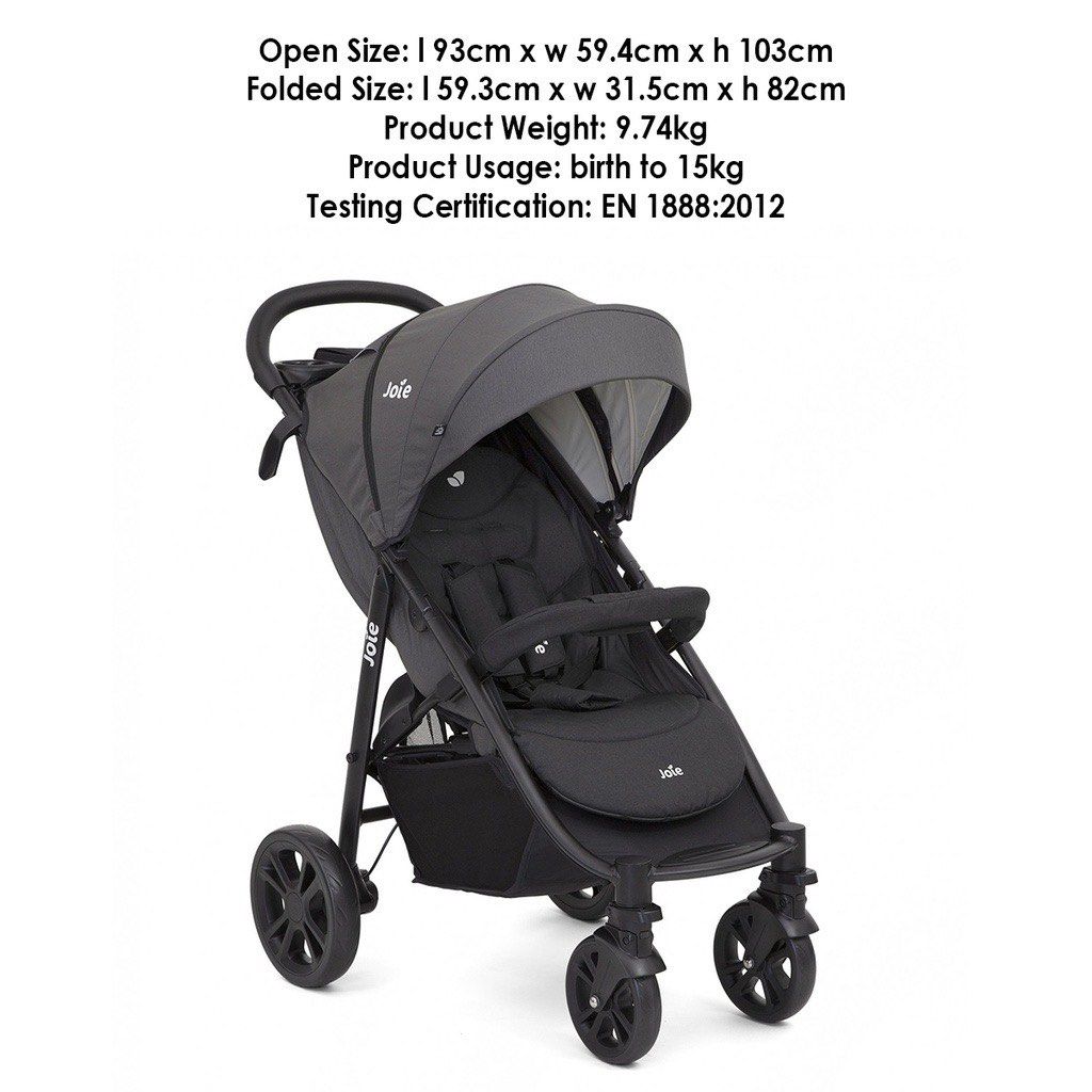 Joie litetrax 4 stroller Babies Kids Going Out Strollers on Carousell