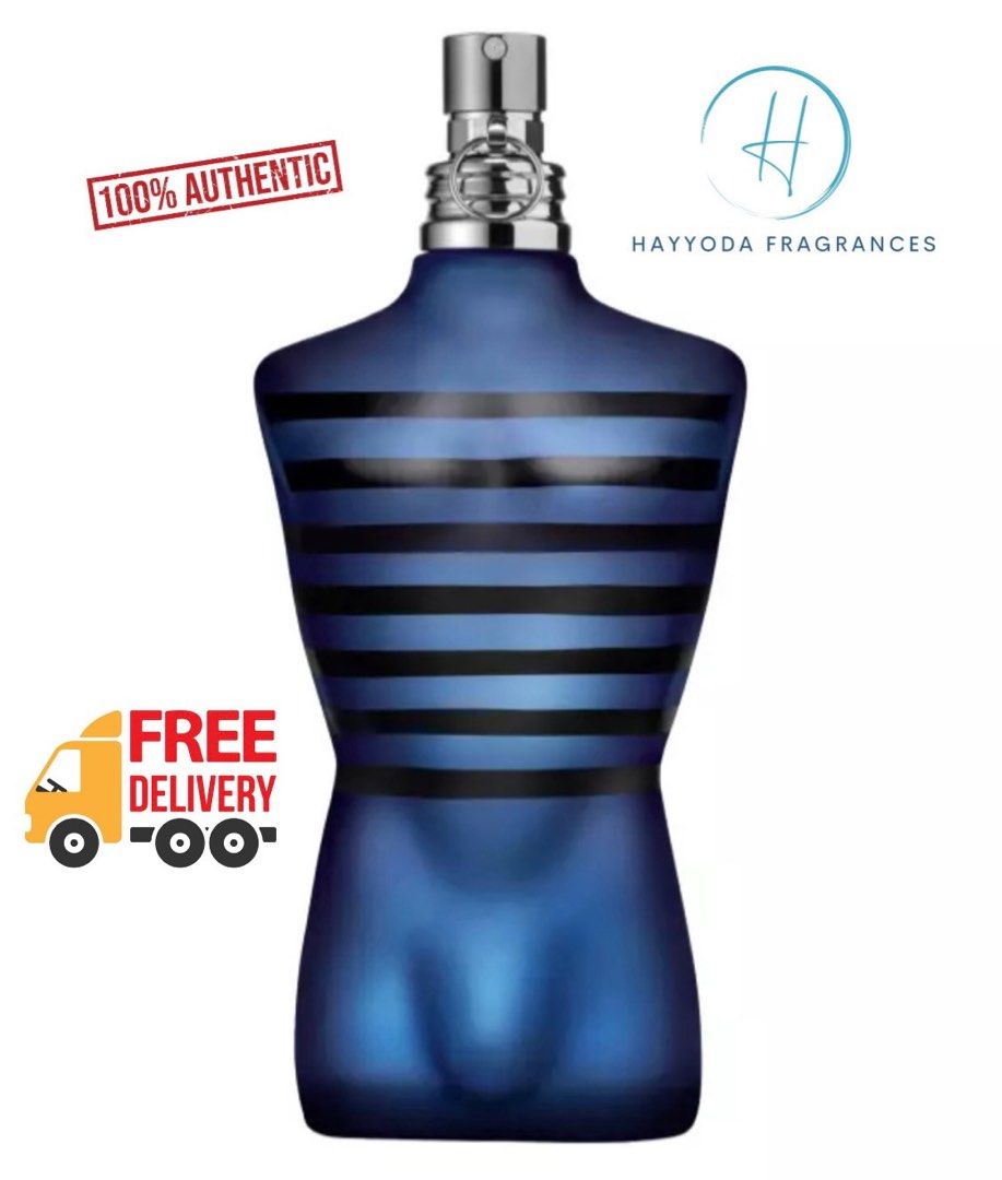 JPG Ultra Male Intense EDT 125ml FREE DELIVERY Beauty