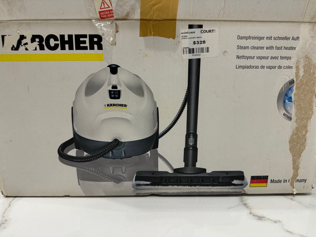 Karcher SC 3.000 steam mop and cleaner full kit cheap., TV & Home