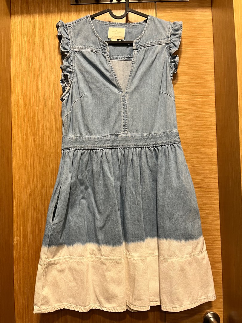 Kate Spade Dip Dye Denim Dress Dresses