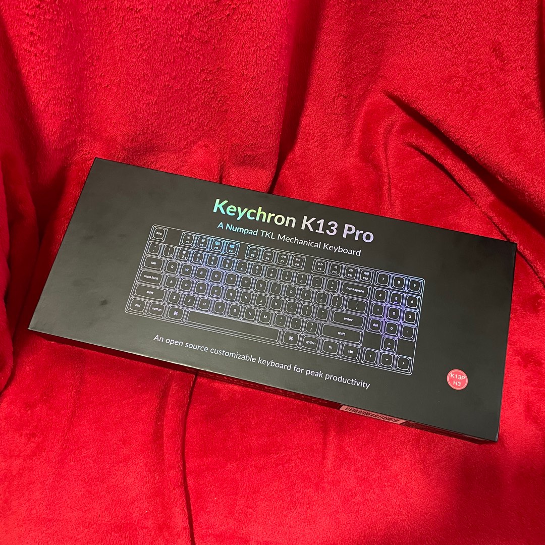 Keychron K13 Pro Wireless Custom Mechanical Keyboard, Computers & Tech